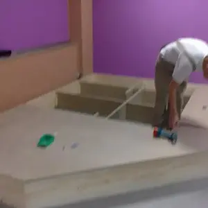 Neus Dj-pult Bau Dez 2009