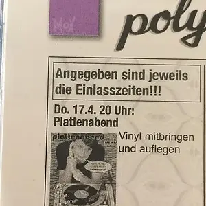 twin2k @ Plattenabend, Polyester Oldenburg 17.04.2014