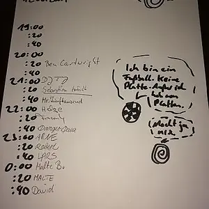 Plattenabend im Polyester in Oldenburg mit twin2k, 12.06.2014