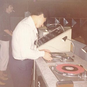 Frankie Beauchamp@hil LeBash discotheque in Central Pennsylvania 1976.jpg