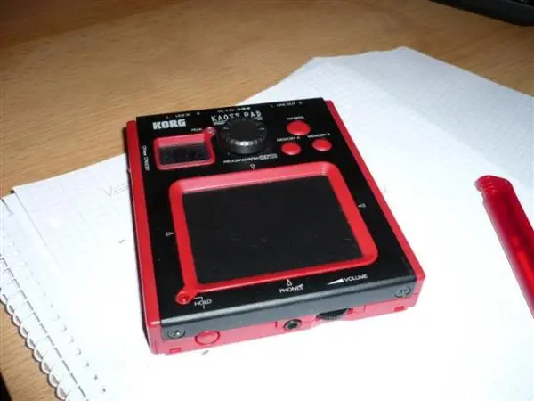 2008: Korg Kaoss Pad mini-KP