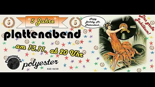 5 Jahre Plattenabend im Polyester Oldenburg 13.11.2014
