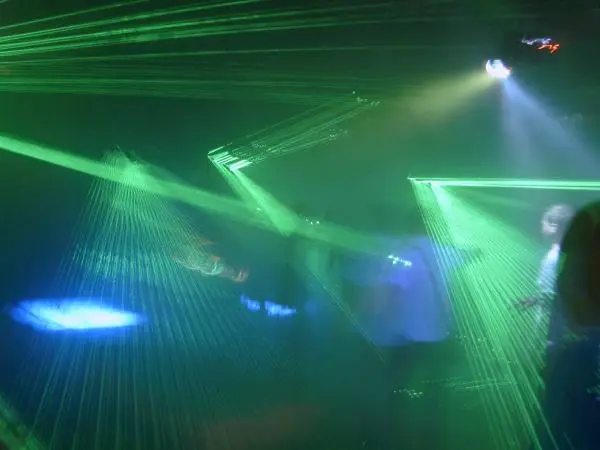 Lasershow @ Porn Club 21.02.09
