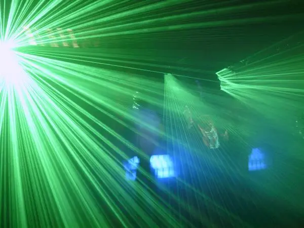 Lasershow @ Porn Club 21.02.09