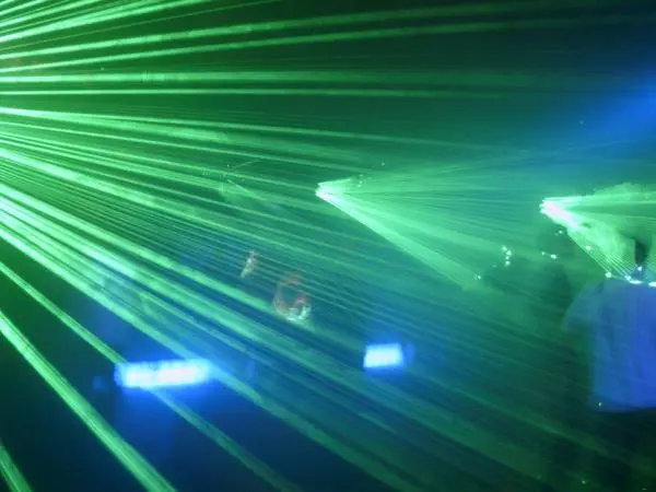 Lasershow @ Porn Club 21.02.09