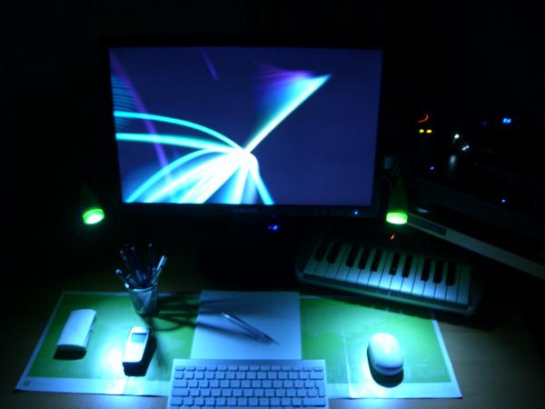 Mein Schreibtisch - Dunkel