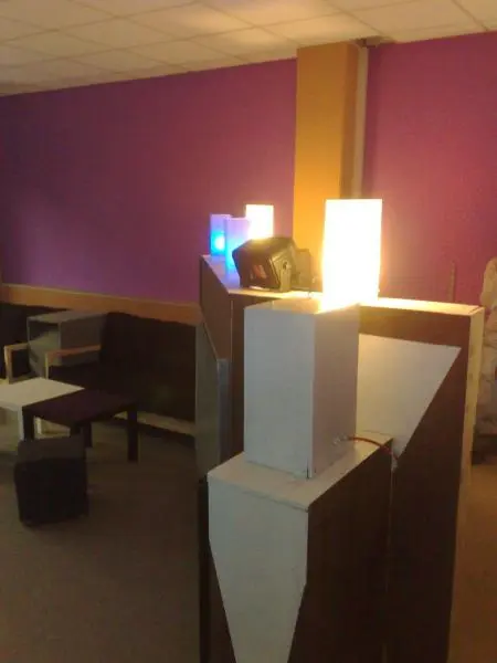 Neus Dj-pult Bau Dez 2009