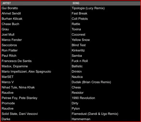 Smooth Tooth 080312 Playlist.JPG