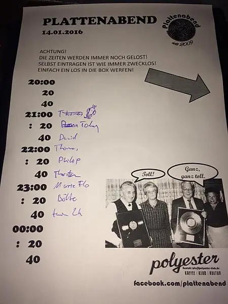 twin2k @ Plattenabend 14-01-2016 @ Polyester Oldenburg