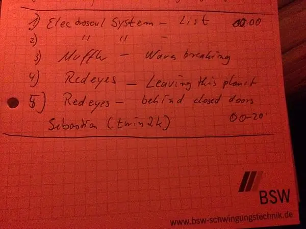 twin2k @ Plattenabend, Polyester Oldenburg 17.04.2014